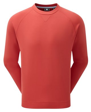 FootJoy Crew Neck sudadera de hombre, nantucket red