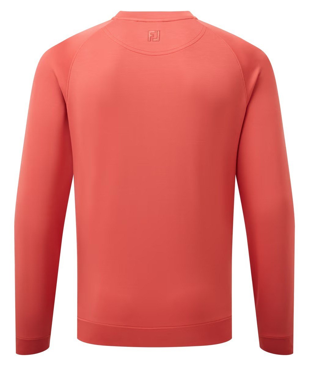 FootJoy Crew Neck sudadera de hombre, nantucket red