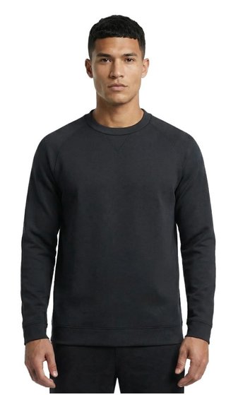 FootJoy Crew Neck sudadera de hombre, negro