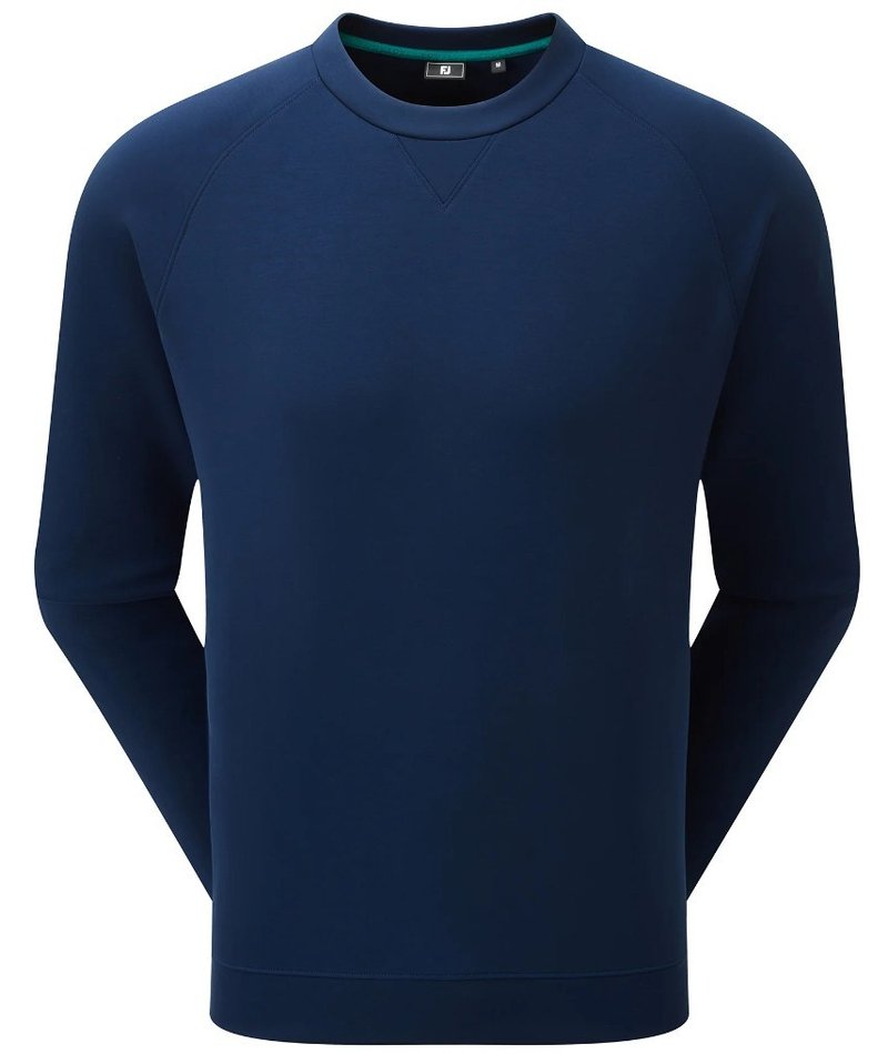 FootJoy Crew Neck sudadera de hombre, navy