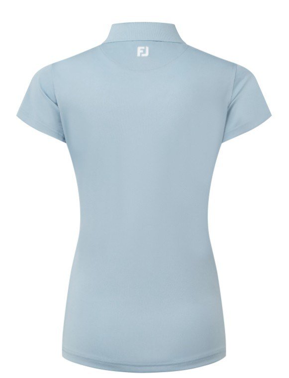 FootJoy Stretch Pique Solid polo de mujer, chambray