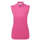 FootJoy Sleeveless Lisle polo de mujer, rosa