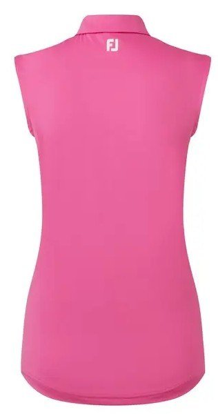 FootJoy Sleeveless Lisle polo de mujer, rosa