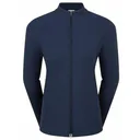 FootJoy Full-Zip Rib Midlayer sudadera de mujer, navy