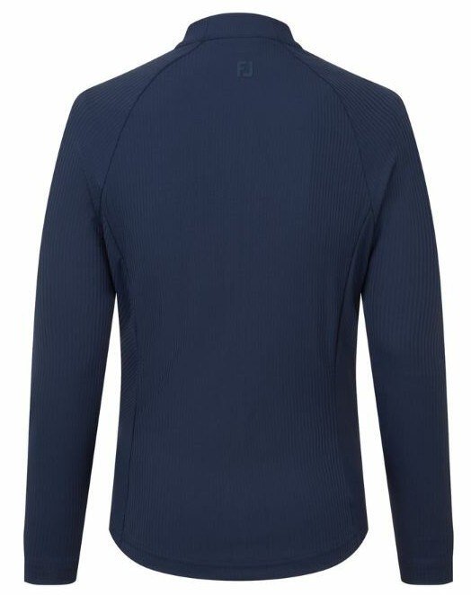 FootJoy Full-Zip Rib Midlayer sudadera de mujer, navy
