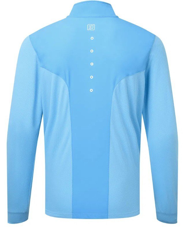 FootJoy Tempo Hybrid Full-Zip chaqueta de hombre, blue reef/deep reef