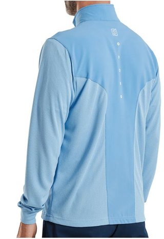 FootJoy Tempo Hybrid Full-Zip chaqueta de hombre, blue reef/deep reef