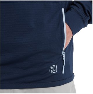 FootJoy TempoSeries Hoodie sudadera con capucha para hombre, azul marino