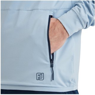 FootJoy TempoSeries Hoodie sudadera con capucha para hombre, azul océano