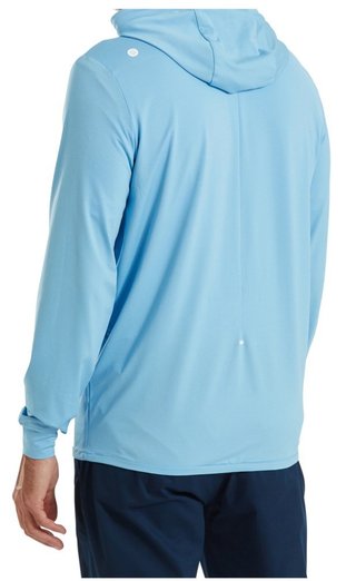 FootJoy TempoSeries Hoodie sudadera con capucha para hombre, blue reef