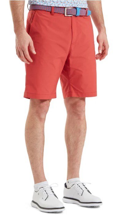FootJoy Par Golf pantalones cortos de hombre, nantucket red
