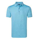 FootJoy Condensed Camo Print Lisle polo de hombre, sea glass/blue reef/deep reef