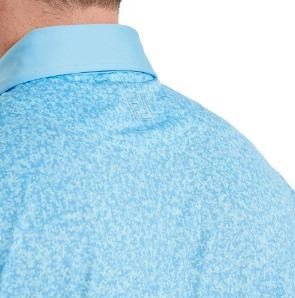 FootJoy Condensed Camo Print Lisle polo de hombre, sea glass/blue reef/deep reef