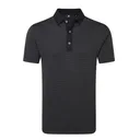 FootJoy Star Geo Jacquard polo de hombre, negro