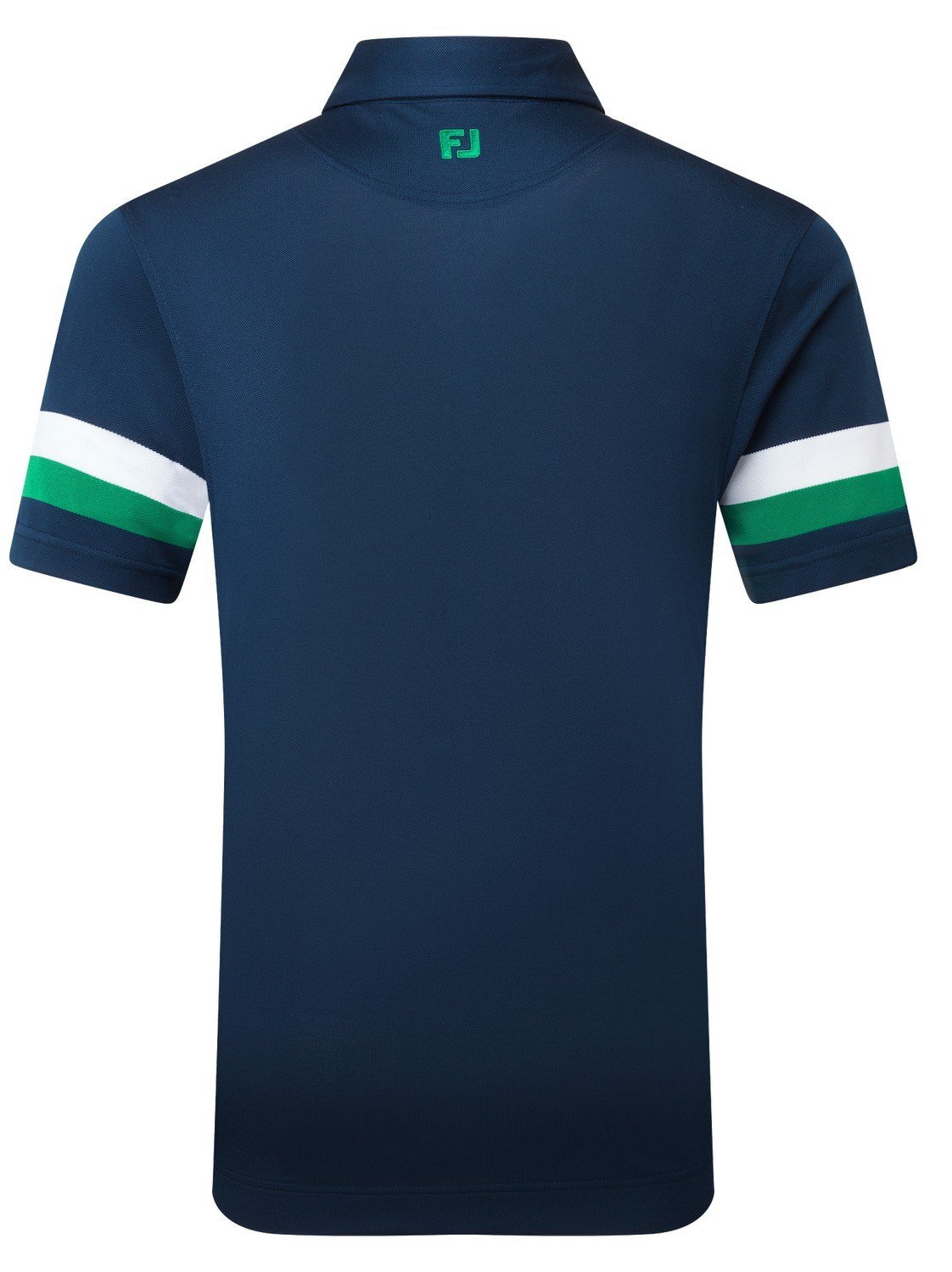 FootJoy Sleeve Stripe Pique polo de hombre, navy/field green/white