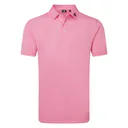 FootJoy Stretch Pique Solid polo de hombre, pink pop