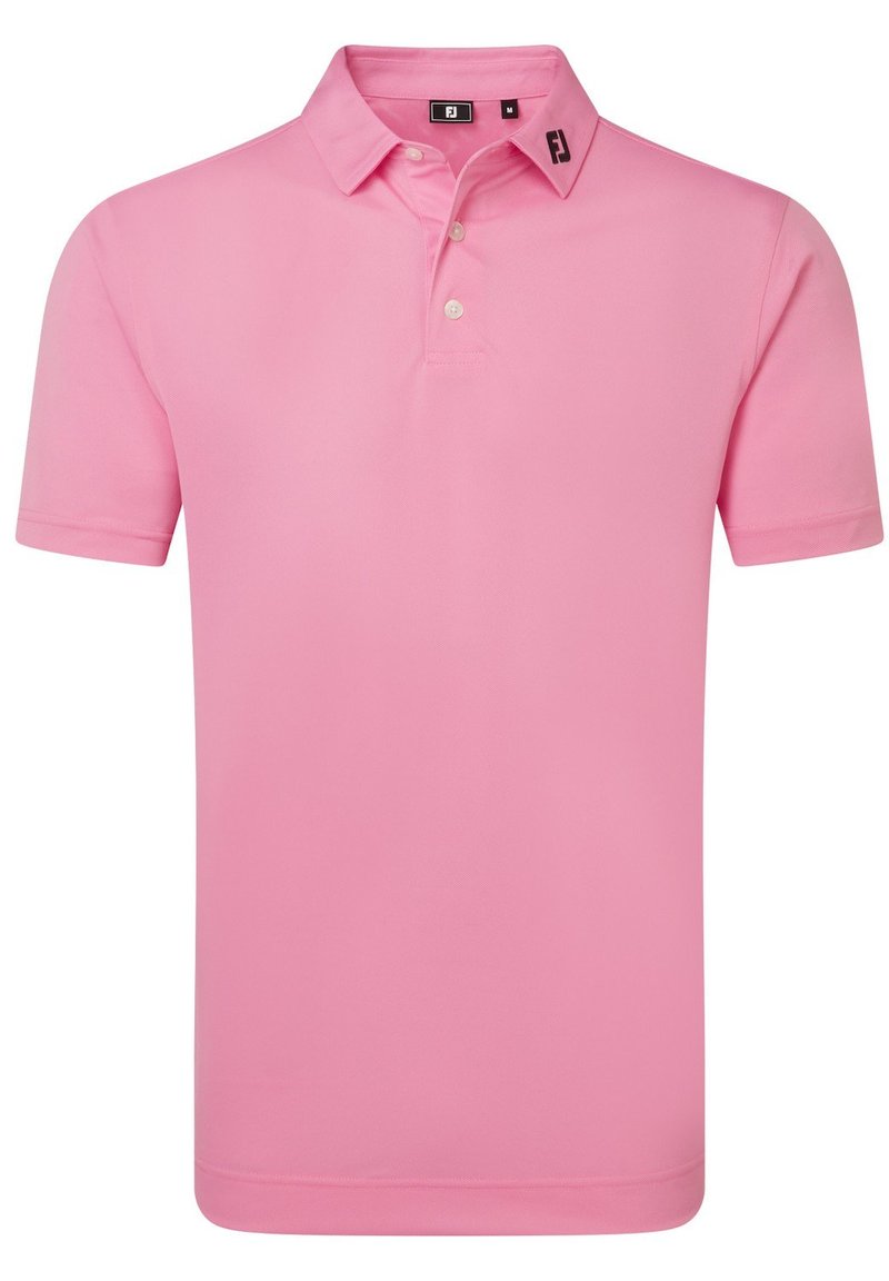 FootJoy Stretch Pique Solid polo de hombre, pink pop