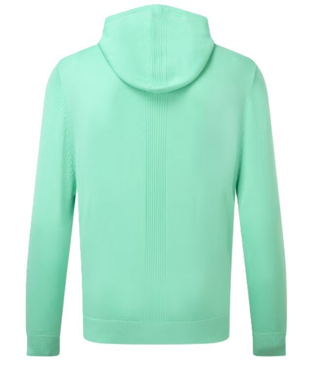 FootJoy drirelease Knit Hoodie sudadera de hombre, sea glass