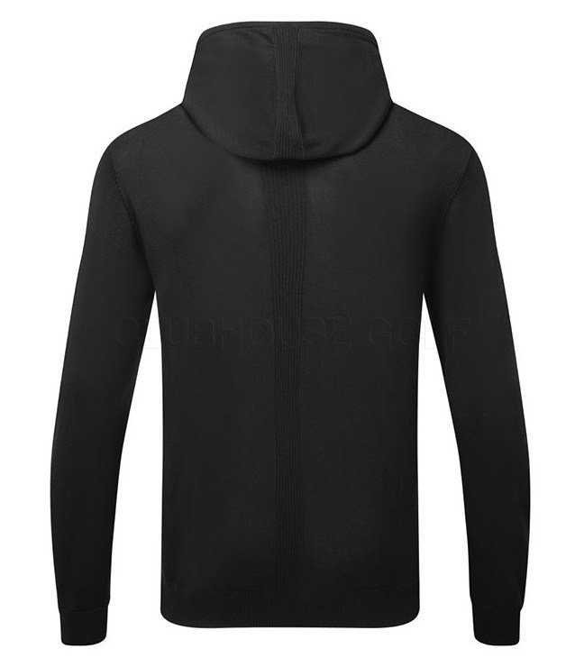 FootJoy drirelease Knit Hoodie sudadera con capucha para hombre, negra