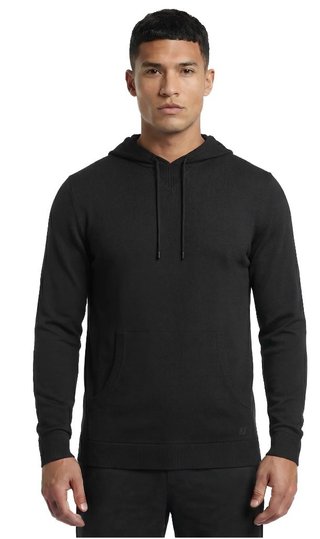 FootJoy drirelease Knit Hoodie sudadera con capucha para hombre, negra