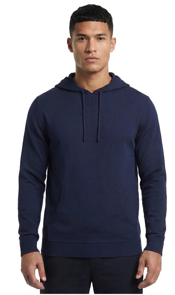 FootJoy drirelease Knit Hoodie sudadera con capucha para hombre, navy