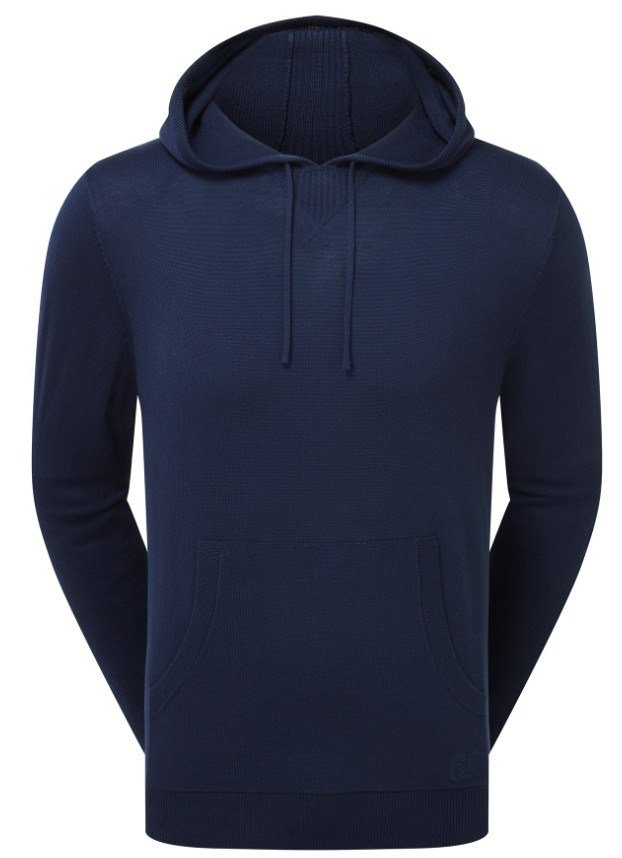 FootJoy drirelease Knit Hoodie sudadera con capucha para hombre, navy