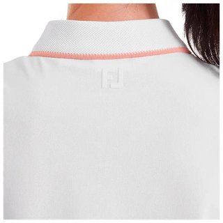 FootJoy Sleeveless polo de mujer, blanco