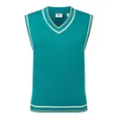 FootJoy Sweater Tank chaleco de mujer, azul mosaico