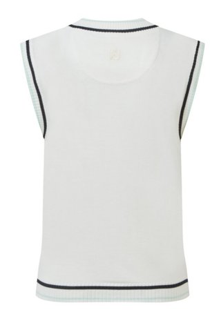 FootJoy Sweater Tank chaleco de mujer, blanco
