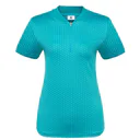FootJoy Zip Blade polo de mujer, tonal tile blue print