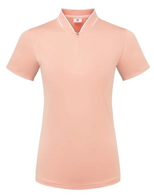 FootJoy Zip Blade polo de mujer, desert peach