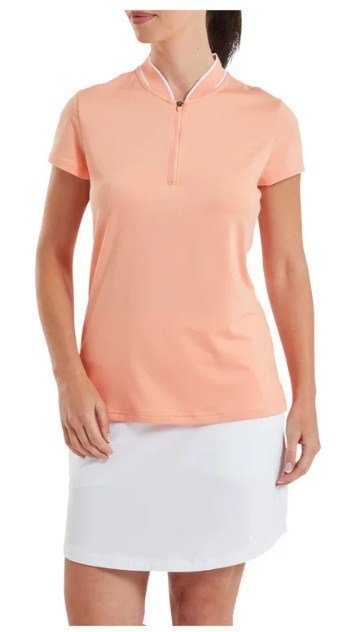 FootJoy Zip Blade polo de mujer, desert peach