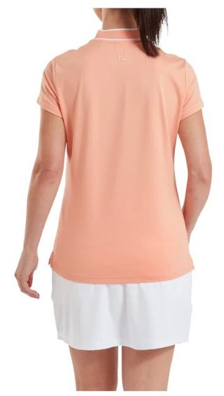 FootJoy Zip Blade polo de mujer, desert peach