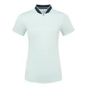 FootJoy Zip Blade polo de mujer, glacial blue