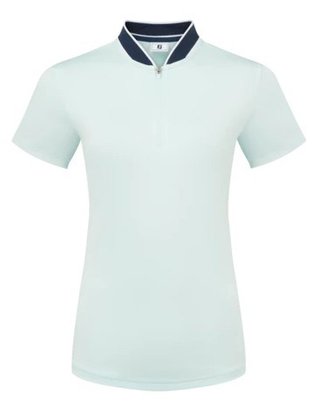 FootJoy Zip Blade polo de mujer, glacial blue