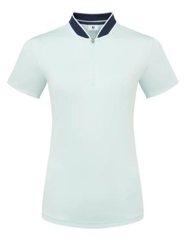 FootJoy Zip Blade polo de mujer, glacial blue