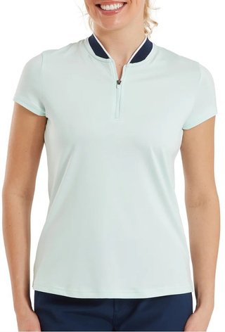 FootJoy Zip Blade polo de mujer, glacial blue
