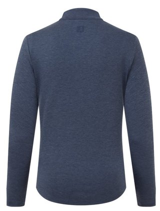 FootJoy 1/4 Zip Blade Collar Midlayer sudadera de mujer, navy/dusty violet/glacial blue