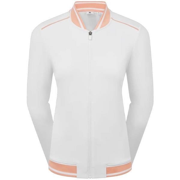 FootJoy Track chaqueta de mujer, blanco/desert peach