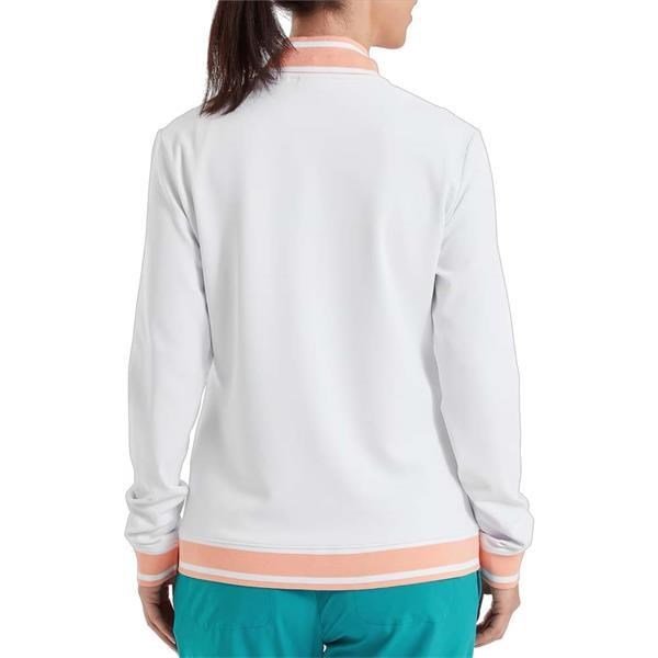FootJoy Track chaqueta de mujer, blanco/desert peach