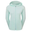 FootJoy Full-Zip Ottoman Hoodie sudadera con capucha para mujer, glacial blue