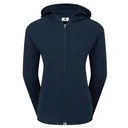 FootJoy Full-Zip Ottoman Hoodie sudadera con cremallera completa para mujer, azul marino