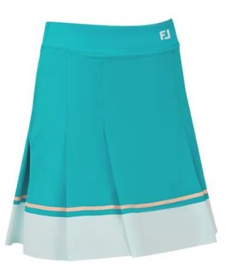 FootJoy Pleated falda pantalón de mujer, tile blue/glacial blue