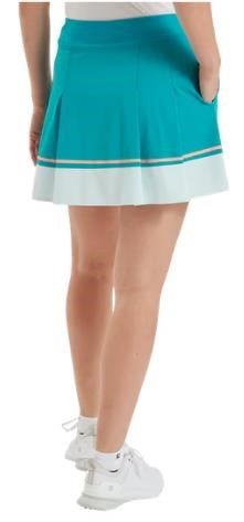 FootJoy Pleated falda pantalón de mujer, tile blue/glacial blue