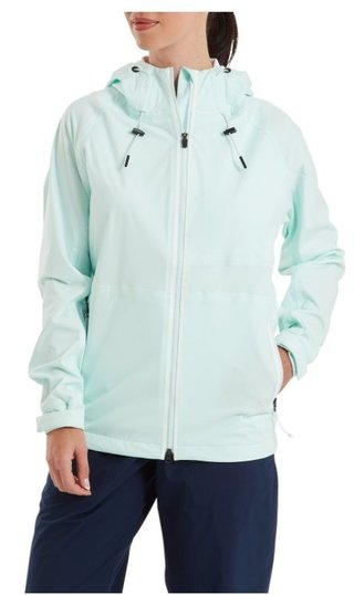 FootJoy HydroKnit chaqueta de mujer, azul glacial/blanco