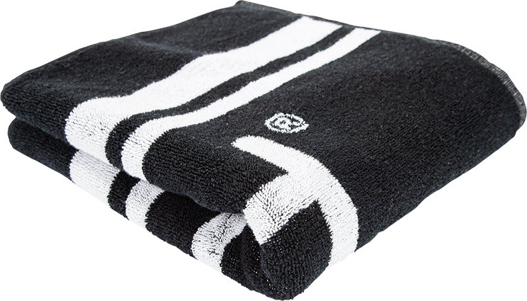 JuCad golf towel XXL Pro 50x100 cm toalla, negro