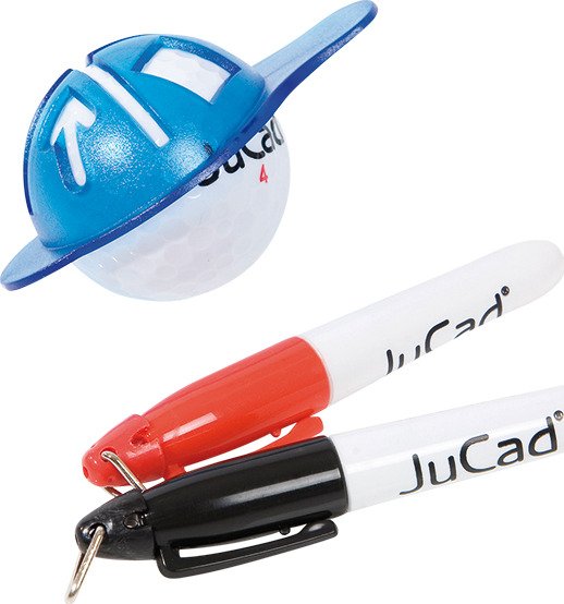 JuCad Ball Marker set accesorios, varios colores