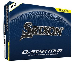 Srixon Q-Star Tour pelotas de golf 2026, amarillas