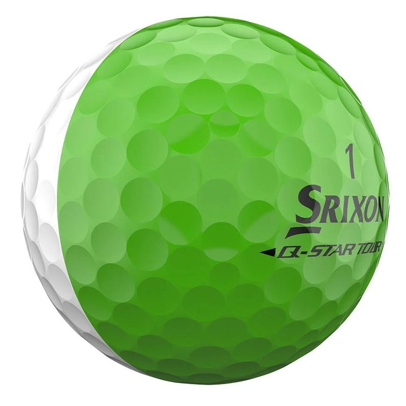 Srixon Q-Star Tour Divide pelotas de golf, lima