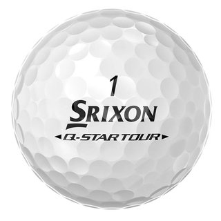 Srixon Q-Star Tour Divide pelotas de golf, lima